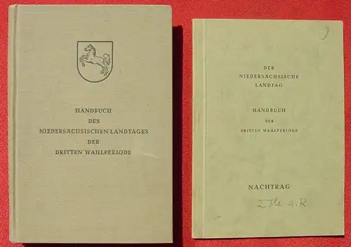 Handbuch d. Niedersaechs. Landtages. 1955. 402 S. + Beilage ()