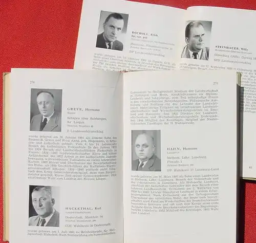 Handbuch d. Niedersaechs. Landtages. 1955. 402 S. + Beilage (0370141)