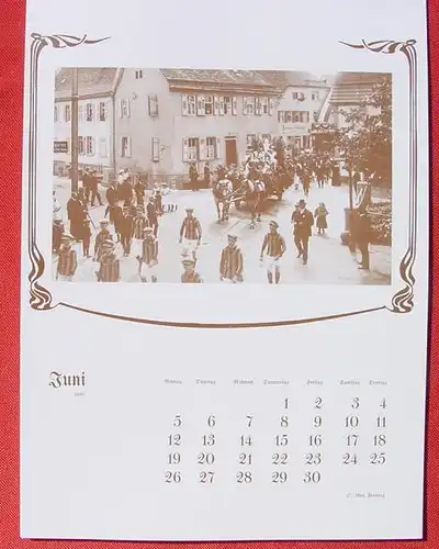 Sinsheim in alten Ansichten. Wandkalender 1989, Sinsheim, Elsenz ()