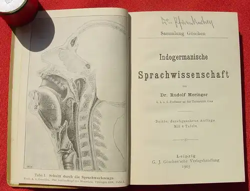 Indogermanische Sprachwissenschaft. Meringer. Goeschen, Band 59. Berlin 1903 ()