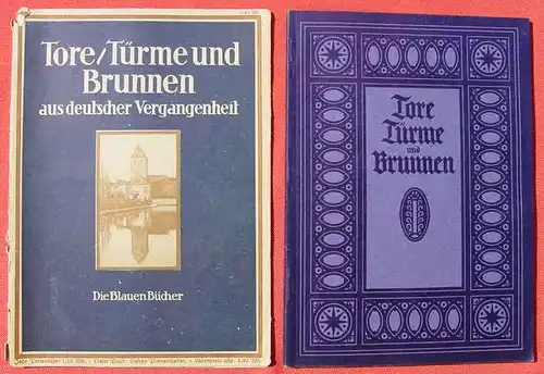 Tore, Tuerme und Brunnen. Die Blauen Buecher. Langewiesche 1921 ()