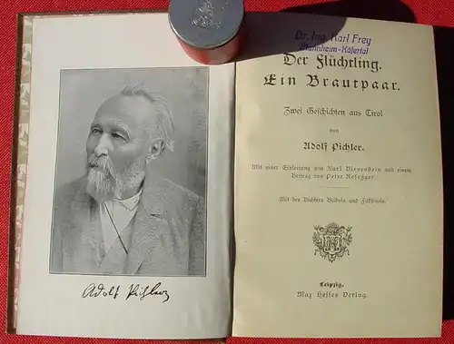 () Pichler "Der Fluechtling", u. a. Anzengruber, Perfall, Seidl. Leipzig um 1905