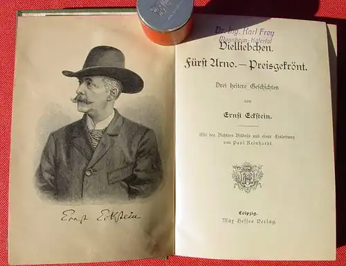 () Eckstein "Drei heitere Geschichten", u. a. Bonte, Oelkers, Ludwig. Leipzig um 1905