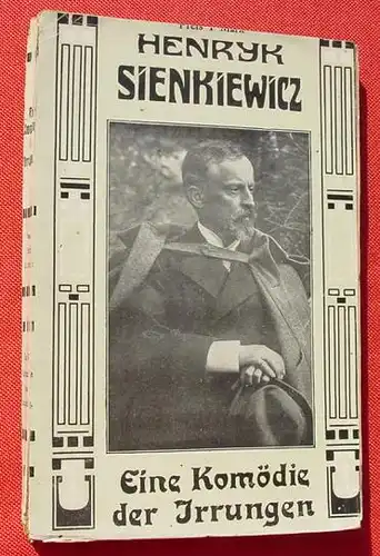 () Sienkiewicz, Bd. 8 "Eine Komoedie der Irrungen". 1-Mark-Taschenbuch. Berlin. Schreitersche-Verlag