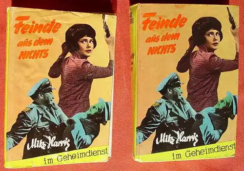 (1005437) Mike Harris "Feinde aus dem Nichts". Kriminal. 256 S., Feldmann-Verlag, Marl-Huels
