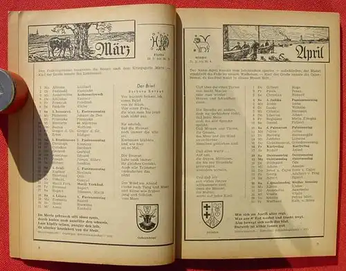 (0190072) "Danziger Hauskalender 1954". Rosenberg. 128 Seiten. Verlag Danziger Verlagsgesellschaft