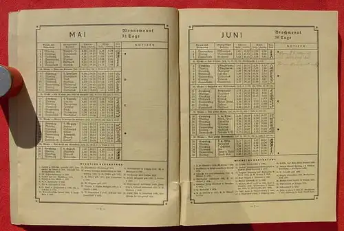 () Gustav Adolf Kalender 1933. 76 Seiten. Saechsische Verlagsgesellschaft, Leipzig