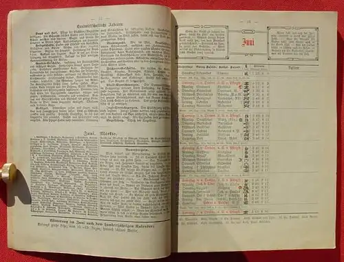 (0190074) "Illustrierter Familien-Kalender 1907". 112 Seiten. Otto Weber, Heilbronn, Neckar