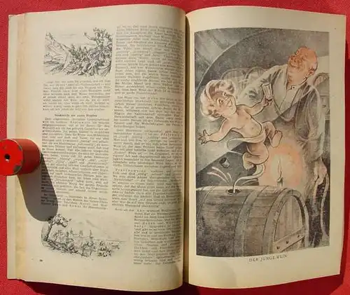(0190075) "Hausfreund-Kalender 1951". 128 Seiten. Comic-Teil. Verlag Klambt