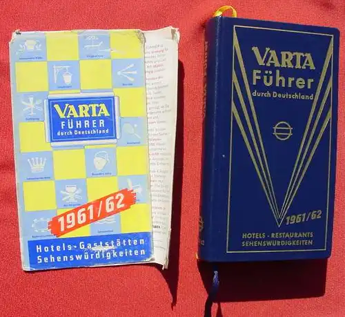 () "VARTA  Fuehrer Deutschland". Westlicher Teil u. Berlin 1961-1962. 764 S., Hotels - Restaurants