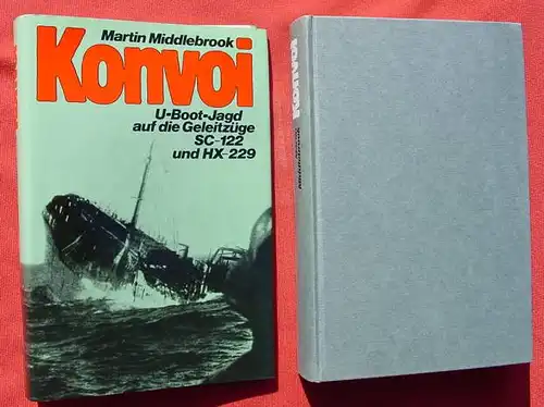 (1005581) Middlebrook "Konvoi". U-Boot-Jagd auf Geleitzuege. 296 S., Fotobildtafeln, 1977