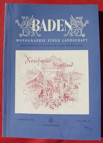 () Baden. 1955. Kraichgau. 64 S., Landkreis Sinsheim. Verlag Braun, Karlsruhe