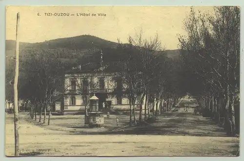 (1038554) Alte Postkarte : Tizi-Ouzou, Hotel de Ville. Algerien 1915