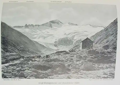 (1006109) Oesterreichischer Alpenvereins. Band 40. Jahrgang 1909. 368 S., Bruckmann, Muenchen