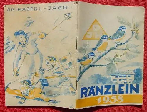 (1006137) Ilse Mau "Raenzlein 1958". Jugend. 64 S., Detmold. # Jugendherberge