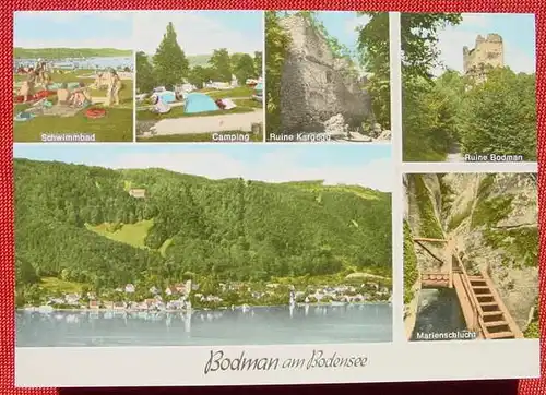 () Bodmann Bodensee. Postkarte / Ansichtskarte. Werner-Verlag