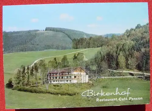 () Wald-Michelbach. Odenwald. Gasthof Birkenhof. Postkarte / Ansichtskarte