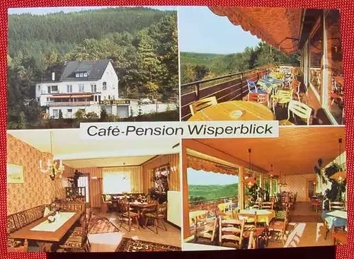 () Bad Schwalbach. Cafe Wisperblick, Leo Schmied. Postkarte / Ansichtskarte