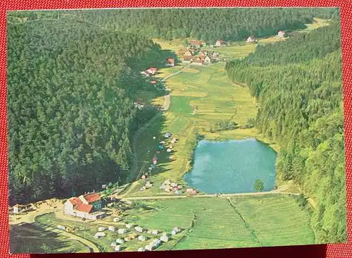 (1038615) 6751 Trippstadt, Pfalz. Camping Saegmuehle. Luftaufnahme. Ansichtskarte