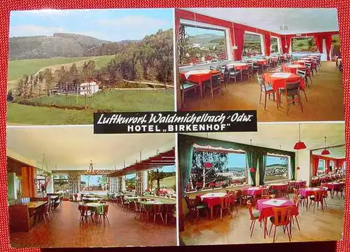 () Wald-Michelbach. Odenwald. Gasthof Birkenhof. Postkarte / Ansichtskarte