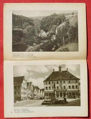(1006624) "Schwaebisch Hall und Umgebung". Deutschland-Bildheft # 109. Universum-Verlag, Berlin um 1933