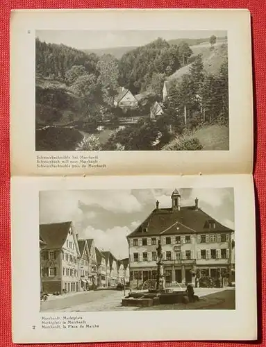 () "Schwaebisch Hall und Umgebung". Deutschland-Bildheft # 109. Universum-Verlag, Berlin um 1933