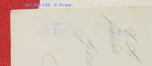 (1042178) Feldpostbrief mit Inhalt 1917, Inf. Reg. 120