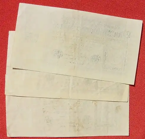 (1042290) 3 Banknoten zu je 5 Milliarden Reichsmark, Berlin 1923. Ro. 112. Deutsches Reich. Geldscheine # nlvnoten
