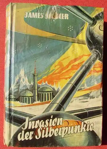 (1042645) Spencer "Invasion der Silberpunkte". Science Fiction. 240 S., Bewin-Verlag, Menden