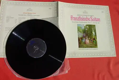 () Bach. Franzoesische Suiten. Vinyl Schallplatte LP (12 inch) AP 2533 138