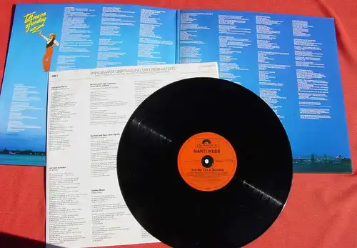 (1042451) MARTI WEBB. Tell me on a Sunday. Vinyl Schallplatte LP (12 inch) 2383 570 Polydor