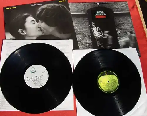 () John Lennon. 2 Vinyl Schallplatten LP (12 inch) 1 C 064-05 834 u. GEF 99 131