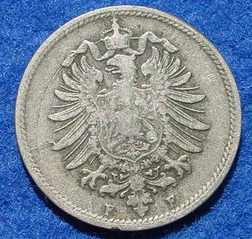 () Deutsches Reich 10 Pfennig 1888-F. Kaiserreich. J.4