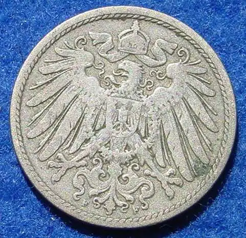 () Deutsches Reich 10 Pfennig 1892-F. Kaiserreich. J.13