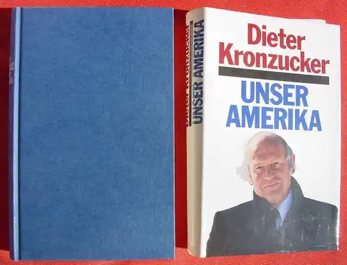 (1012336) Kronzucker "Unser Amerika". 328 S., Bertelsmann 1987. Sehr guter Zustand !
