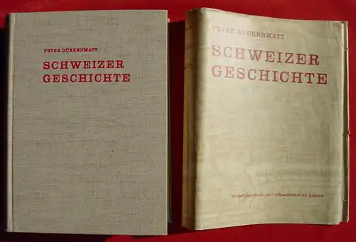 () Duerrenmatt "Schweizer Geschichte". 736 S., Zuerich 1963. Gewicht 2,5 Kilogramm !