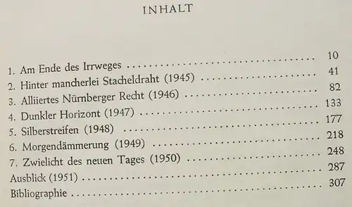 () "Der Statist auf der Galerie 1945-1950". 308 S., Athenaeum-Verlag, Bonn 1951