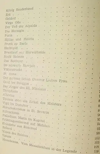 (1012732) Therstappen "Legenden und Maeren zwischen Rhein und Maas". 1946 Grenzland-Verlag, H. Hollands, Aachen