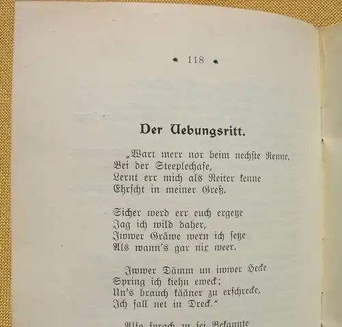 (1012805) Stoltze "Gedichte in Frankfurter Mundart". 288 S., Frankfurt am Main 1903