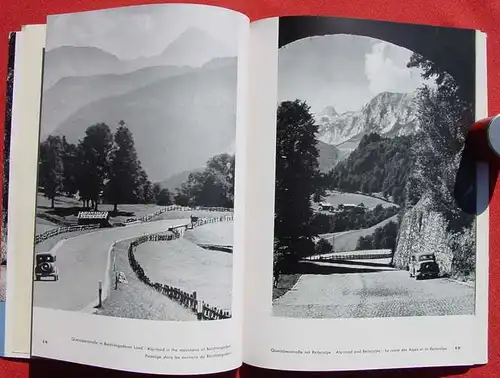 () DSB (Die schoenen Buecher) "Autoparadies Queralpen-Strasse". Strache, Stuttgart 1. A. 1950