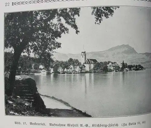 (1012827) "Der Vierwaldstaetter See". Zahn. 50 Abb., 1927 Velhagen & Klasing-Verlag, Bielefeld