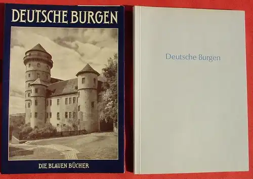 (1013501) "Deutsche Burgen und feste Schloesser". Pinder. Foto-Bildband. Die Blauen Buecher. Langewiesche / Koester, Koenigstein