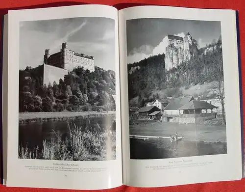 () "Deutsche Burgen und feste Schloesser". Pinder. Foto-Bildband. Die Blauen Buecher. Langewiesche / Koester, Koenigstein