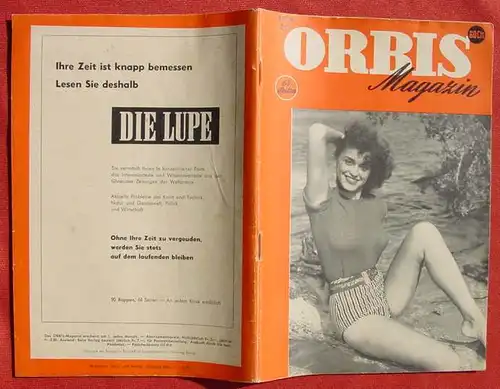 (1013525) Orbis Magazin, Nr. 211. Berichte, Romanteil, Raetsel. 64 S., Hallwag Bern 1958