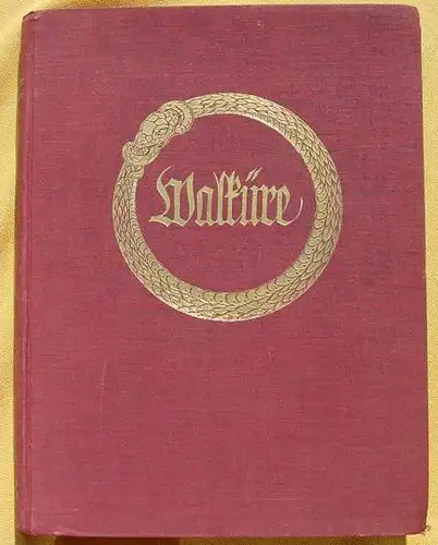 () Richard Wagner "Die Walkuere" Text und Noten. 206 S., Schott-s Soehne, Mainz (1920er Jahre ?)