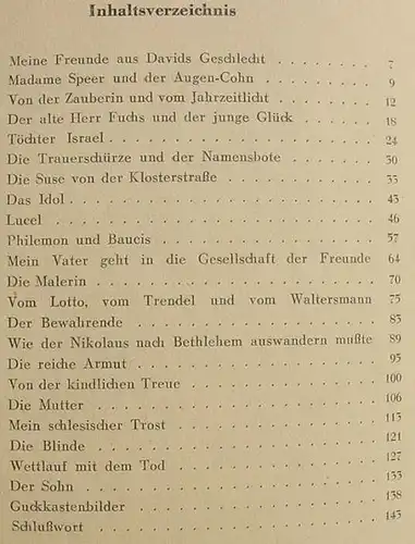 () Hoffmann "Meine Freunde aus Davids Geschlecht". 144 S., Chronos Verlag, Berlin 1947