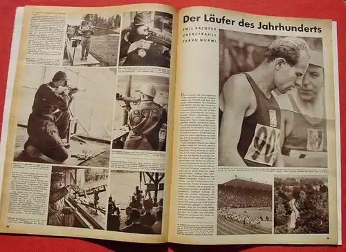 () "Olympia - Helsinki 1952". Teil 2. Illustrierte Zeitschrift. Grossformat. 64 S., Dumont Schauberg, Exp. Koelnischer Zeitung