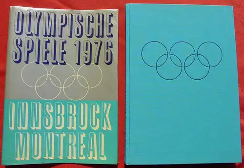 () "Olympische Spiele 1976. Innsbruck - Montreal". Grossformat. 312 S. Muenchen 1976