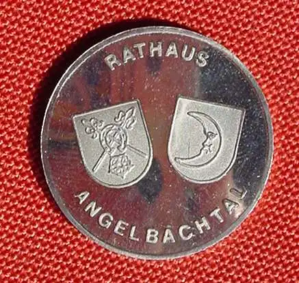 (1046350) Heimatbeleg, Angelbachtal, Medaille 30 mm, 7,5 g, Silber ? (nicht magnetisch), siehe bitte Bilder