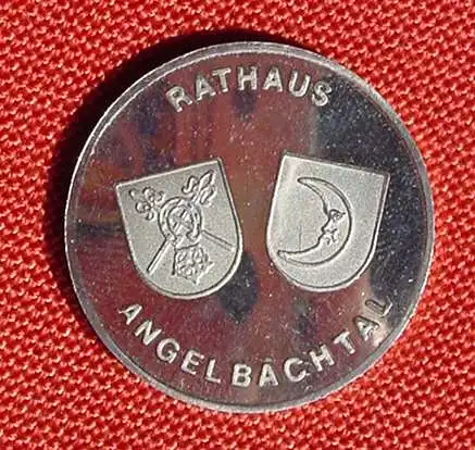 () Heimatbeleg, Angelbachtal, Medaille 30 mm, 7,5 g, Silber ? (nicht magnetisch), siehe bitte Bilder